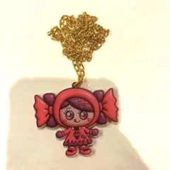 しなこ　描き下ろしイラスト　アクリルキーネックレス ゴールドチェーン　即日発送