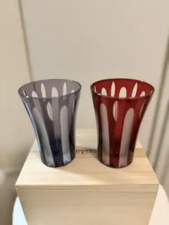 江戸切子ペアグラス