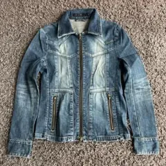 ノーアイディー NOID デニムジャケット Gジャン ジージャン ジップアップ