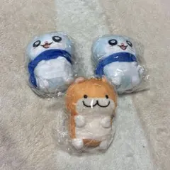 クソハムちゃんおすわりぬいぐるみ チビハムちゃん ユキハムちゃん