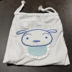 クレヨンしんちゃん シロ サンキューマート 巾着