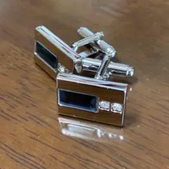 シンプル ブルー カフス カフスボタン　②