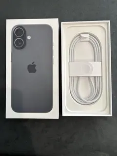【純正】Apple iPhone 17 ブラック空箱　 USB-Cケーブル付き