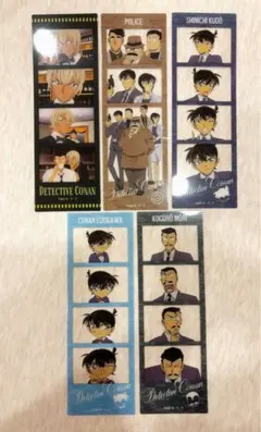 名探偵コナン キャラクリアフォトコレクション 5枚セット まとめ売り 安室 工藤