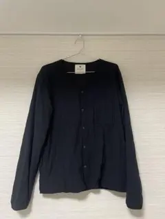 snow peak M 黒 長袖シャツ