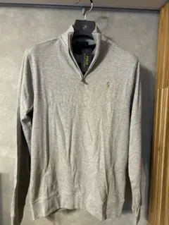 【新品】ラルフローレン　ポニー刺繍　ハーフジップ　スウェット