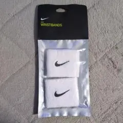 【新品未使用】 Nike リストバンド ホワイト 2個入り