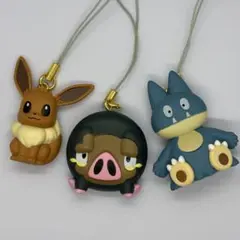 ポケモン ぺたんこマスコット イーブイ グルトン ゴンベ