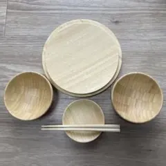木製食器セット お食い初め 離乳食 ベビー キッズのサムネイル