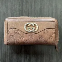 GUCCI グッチ 長財布 ラウンドファスナー GG柄のサムネイル