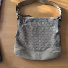 COACH シグネチャー ショルダーバッグ ブラウン