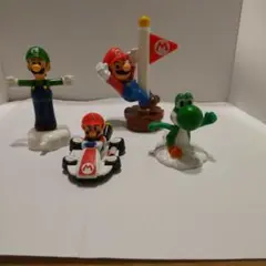 マックハッピーセットマリオキャラクター フィギュア 4体セット