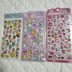 ボンボンドロップ風シール　3点セット　新品未使用