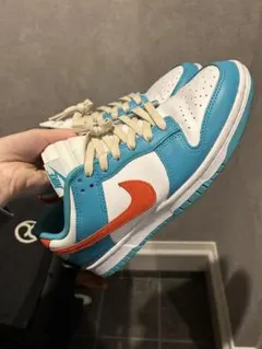 Nike スニーカー 青/オレンジ/白