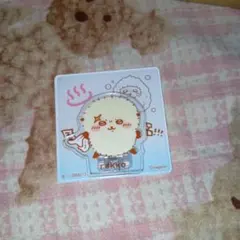 ちいかわ　アクリルシーンクリップ　ラッコ　モモンガ