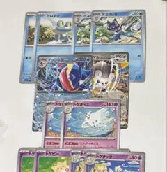 ゲッコウガexとトゲキッス(全ノーマル仕様)➕おまけ