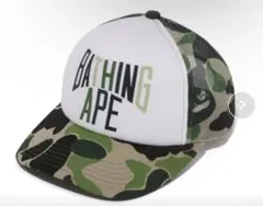 BAPE カモフラージュキャップ A BATHING APE アベイシングエイプ カモフラ ベイプスター