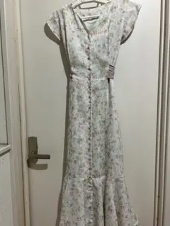 #tocco フラワー柄 ホワイトワンピース M