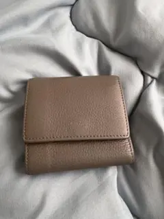 apc 三つ折り財布　グレー