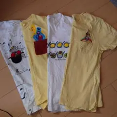 グラニフ SS〜Sサイズ 3枚、こぐまちゃんTシャツ1枚