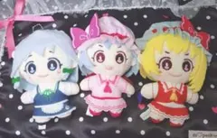 DAISO 東方Project 東方 レミリア フランドール 咲夜 ぬいぐるみ