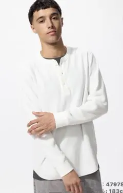 ヘンリーネック 半袖