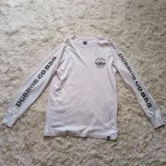 訳ありDC SHOE CO USA 長袖Tシャツ ホワイトのサムネイル