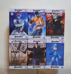 グランディスタ フィギュアまとめ売り ドラゴンボール 鬼滅の刃 北斗の拳 6体