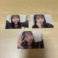 フルーツジッパー TikTok 松本かれん 黒衣装 トレカ 3枚セット