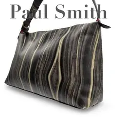 y2k PAUL SMITH ワンショルダーバッグ　ハンド　総柄　レザー　肩掛けのサムネイル
