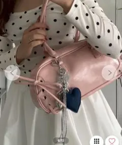 WEGO デニムモチーフセットキーホルダー ハートのサムネイル