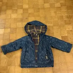 ネイビー キルティングジャケット 90サイズ