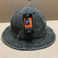 新品 ニューハッタン メトロハットのブラックデニム L/XL