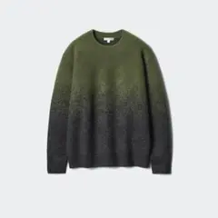 ユニクロ　JWA スフレヤーングラデーションクルーネックセーター　Ｌ
