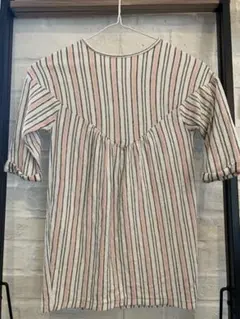 ZARAキッズ　ワンピース　ストライプ