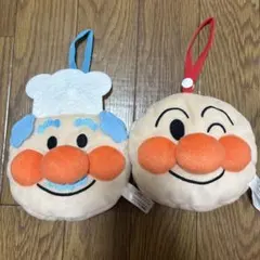 アンパンマン シェフ ぬいぐるみ ストラップ付き