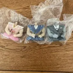 信長ショルダーマスコット　フィギュアセット カプセルトイ 3種