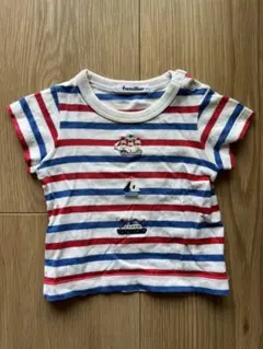familiar Tシャツ マリン柄 ボーダー 80cm