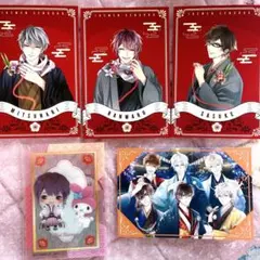 イケメン戦国　ポストカード　ブロマイド　蘭丸　三成　佐助