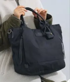 toleur ブラック トートバッグ
