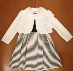 プティマイン　フォーマ　セレモニー　ワンピース　ボレロ　130　2点セット