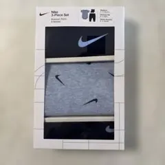 【新品未使用】NIKE ベビー3点セット 6-12ヶ月 ロンパース　翌日配送