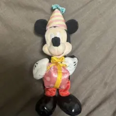 ディズニー ミッキーマウス 誕生日ぬいぐるみ