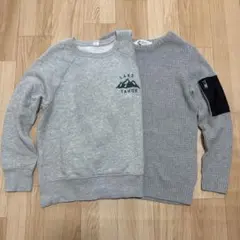 UNIQLO H&M キッズトレーナー グレー 140cm 2枚組