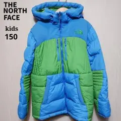 THE NORTH FACE キッズ ダウンジャケット 150 緑 青