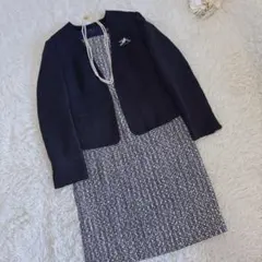 【L】ROPE ESPRITMUR入学式 入園セレモニー ツイード ママスーツ