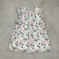即日発送✨美品✨BeBe トロピカル フラワー ワンピース 130 夏　総柄