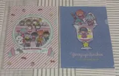 銀魂　クリアファイル　サンリオコラボカフェ　集合　万事屋