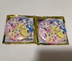 キミプリ展 缶バッジ アイドル,ウインク,キュンキュン キミとアイドルプリキュア