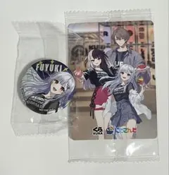 にじさんじ くら寿司 葉加瀬冬雪 SMC組 コラボカード 缶バッジ
